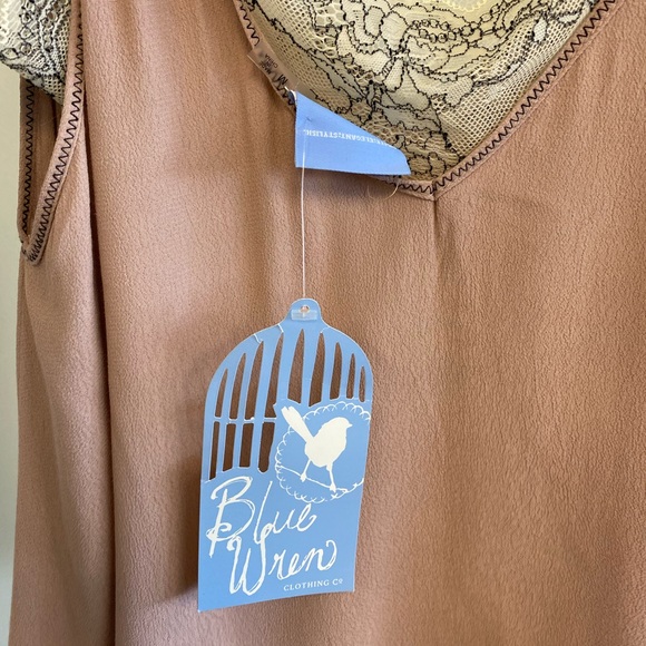 NWT Blue Wren Bandeau Tank - Picture 3 of 4